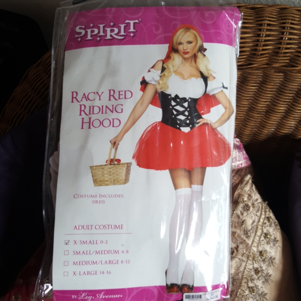Ladies "Racy Red Riding Hood" Costume